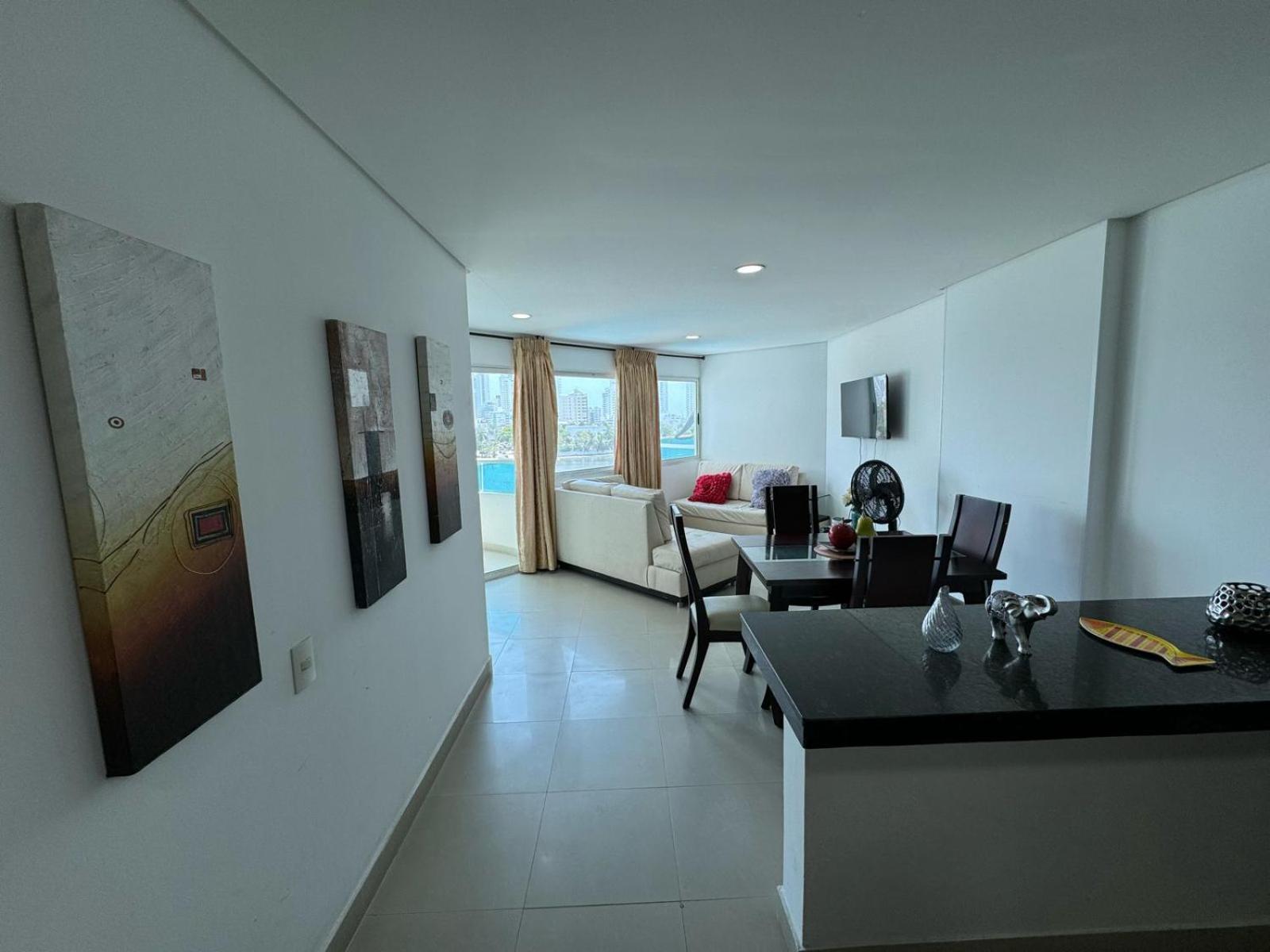 Apartamento En Laguito Ed Torres Del Lago 604 Icdi Cartagena Buitenkant foto