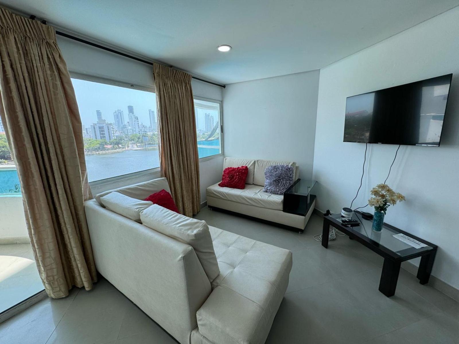 Apartamento En Laguito Ed Torres Del Lago 604 Icdi Cartagena Buitenkant foto