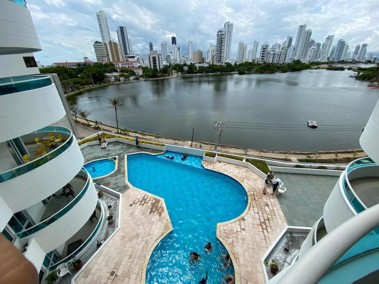 Apartamento En Laguito Ed Torres Del Lago 604 Icdi Cartagena Buitenkant foto